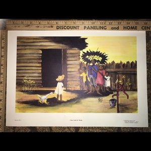 Vintage art print by ANNIE LEE THE Artist collecti